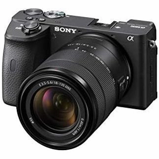 Sony Alpha 6600 - APS-C mirrorless camera (fast 0.02s autofocus, 5-axis optical image stabilization in the housing)