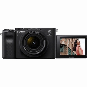 Sony Alpha 7 C | Full-frame Mirrorless Interchangeable Lens Camera with Sony FE 28-60mm F4-5.6 Zoom Lens - Black digital cameras, buy mirrorless camera, compact cameras sale
