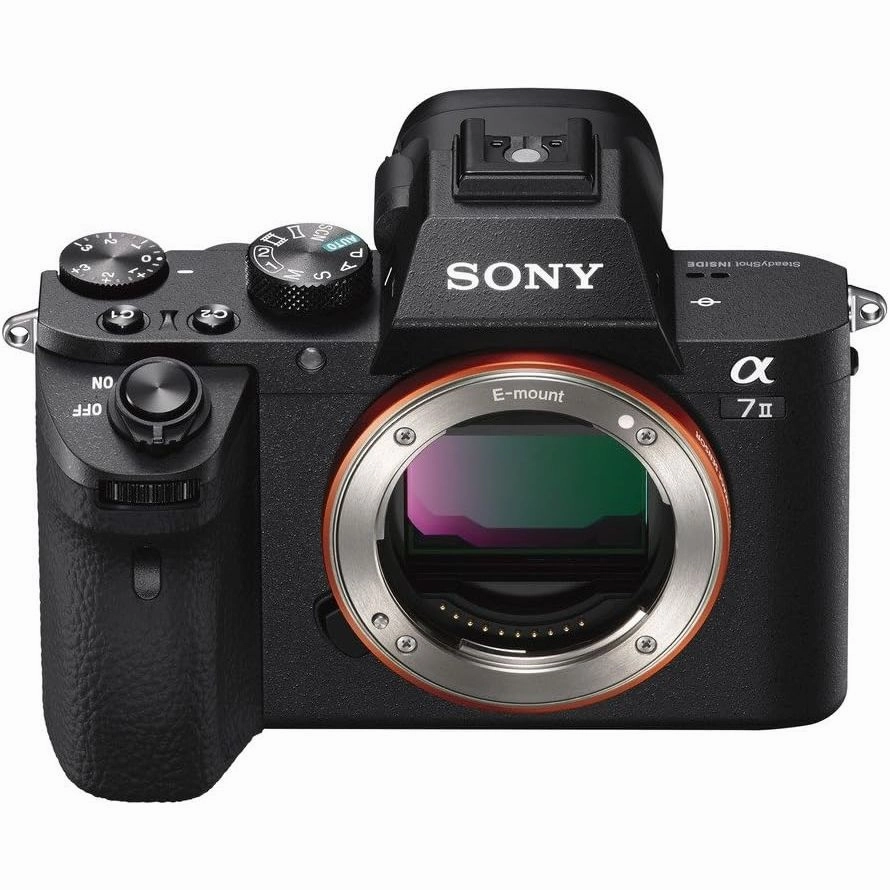 Sony Alpha 7 II | Full-Frame Mirrorless Camera ( 24.3 Megapixels, Fast Hybrid Autofocus, 5-axis in-body optical image stabilisation, XAVC S Format Recording )