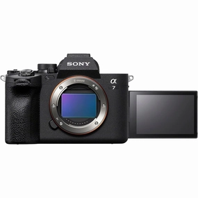 Sony Alpha 7 IV Full-Frame Mirrorless Camera - 33MP, Real-Time Autofocus, 10 fps, 4K60p, Vari-Angle Touch Screen, Large Capacity Z Battery - Black camera and photography, photography gear, professional camera kits