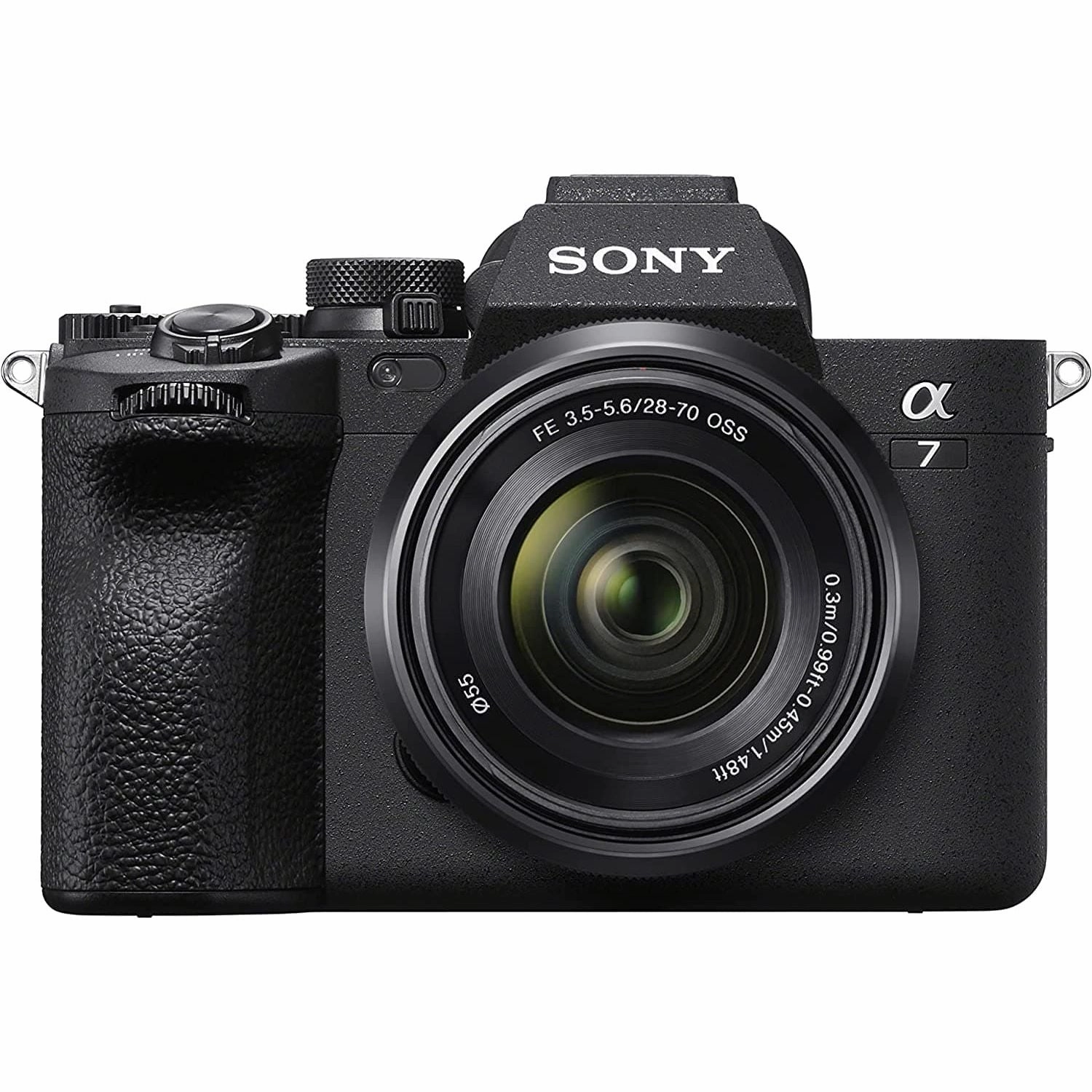 Sony Alpha 7 IV Full-Frame Mirrorless Camera with 28-70mm F3.5-5.6 Lens, 33MP, 4K60p, Real-Time Autofocus, 10fps, Vari-Angle Touchscreen - Black
