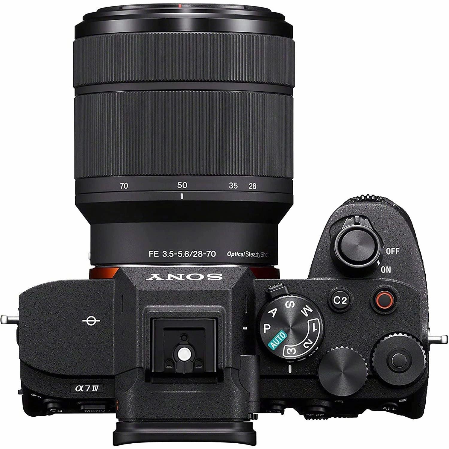 Sony Alpha 7 IV Full-Frame Mirrorless Camera with 28-70mm F3.5-5.6 Lens, 33MP, 4K60p, Real-Time Autofocus, 10fps, Vari-Angle Touchscreen - Black