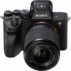Sony Alpha 7 IV Full-Frame Mirrorless Camera with 28-70mm F3.5-5.6 Lens, 33MP, 4K60p, Real-Time Autofocus, 10fps, Vari-Angle Touchscreen - Black digital cameras, buy mirrorless camera, compact cameras sale