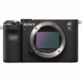 Sony Alpha 7C Full-Frame Mirrorless Camera - 24.2MP, Compact & Lightweight, Real-Time AF, 5-Axis Stabilization, Black digital cameras, buy mirrorless camera, compact cameras sale