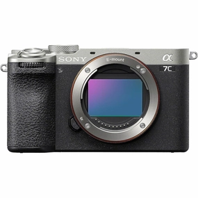 Sony Alpha 7C II Full-Frame Mirrorless Camera  Compact Design, 33MP, Real-Time Autofocus, 10 FPS, 4K Video, Vari-Angle Touchscreen (Silver) digital cameras, buy mirrorless camera, compact cameras sale