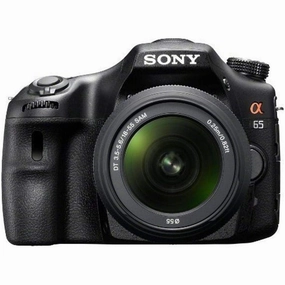 Sony Alpha A65 SLT-A65V 24MP DSLR Camera   18-55mm Zoom Lens Kit camera and photography, photography gear, professional camera kits