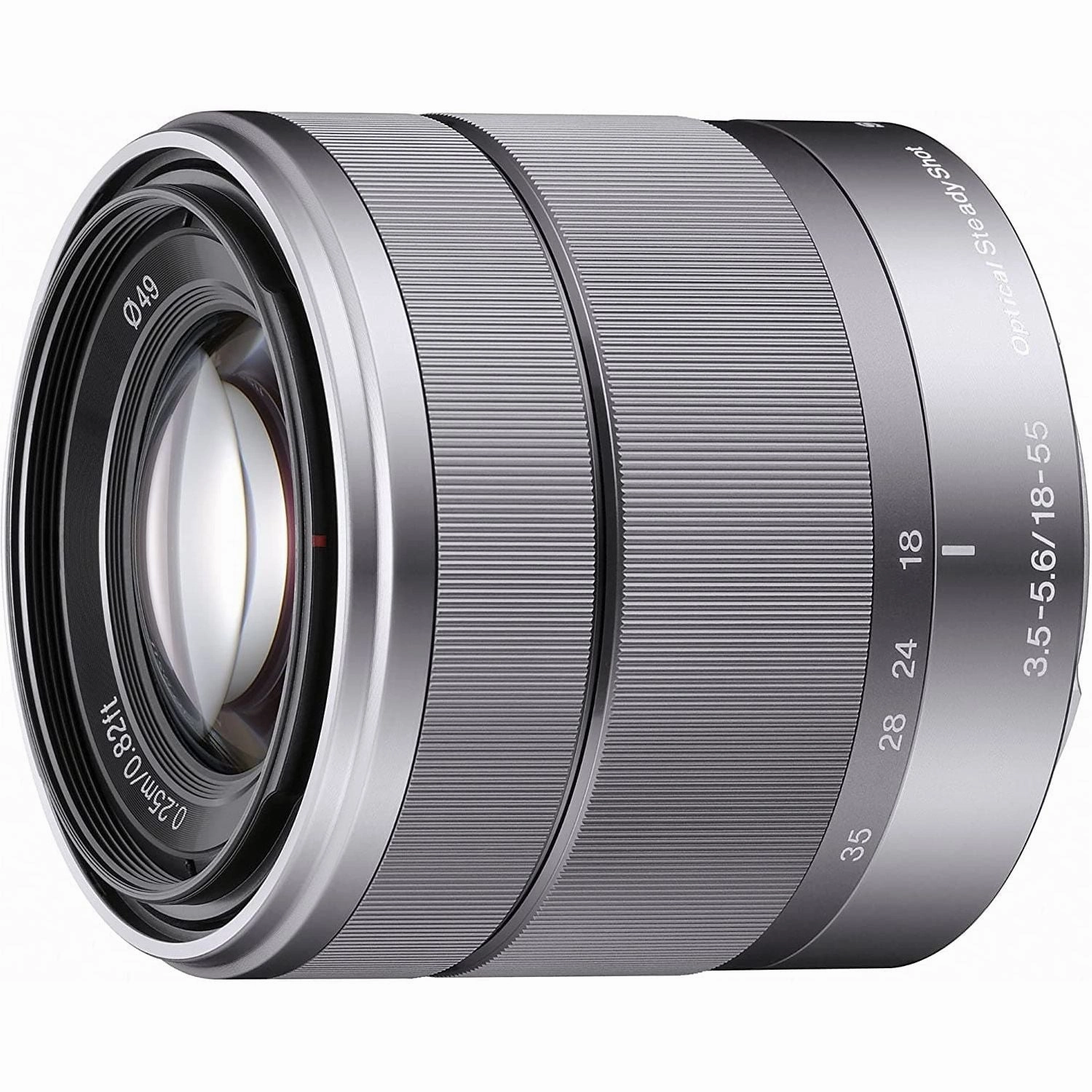 Sony Alpha SEL1855 E-mount 18-55mm F3.5-5.6 OSS Lens - Silver camera accessories, dslr camera accessories, best camera tripod