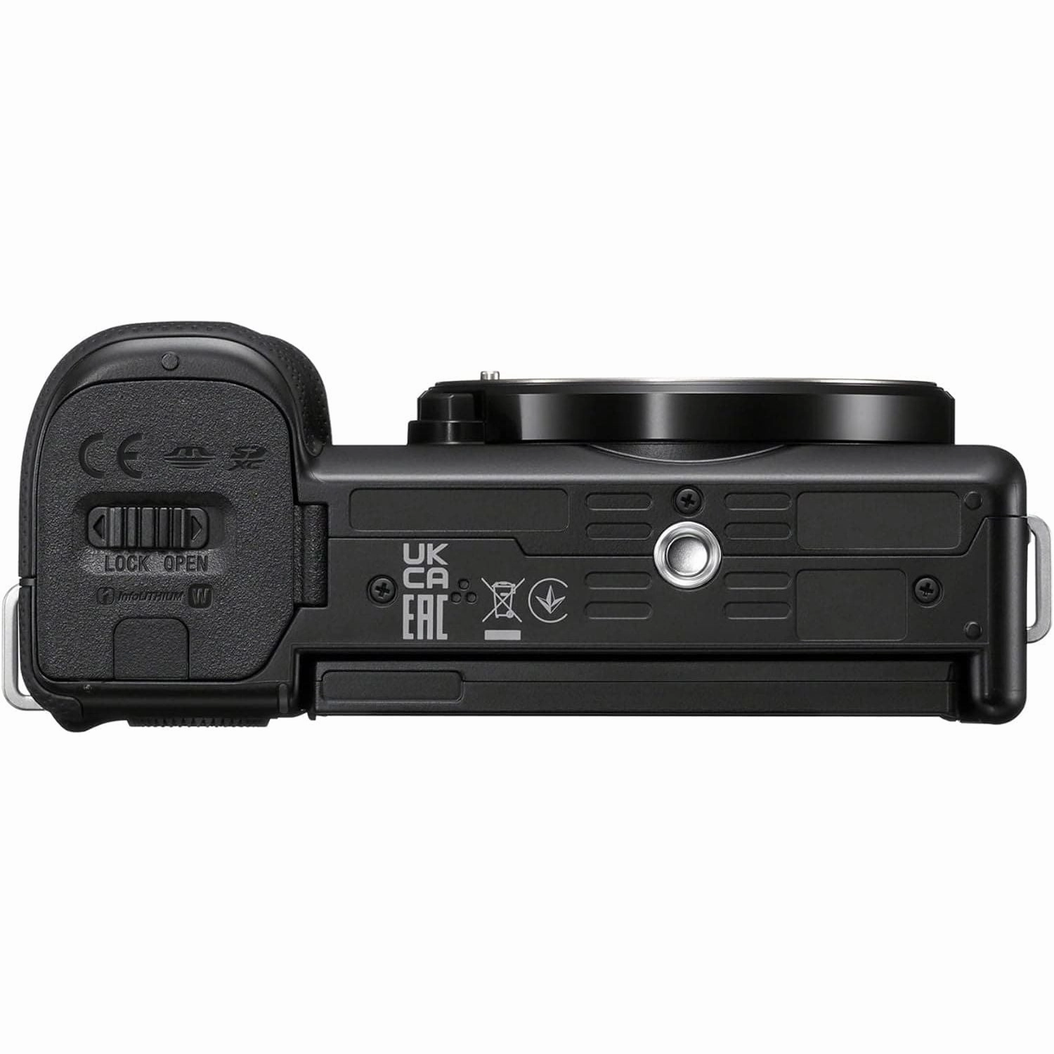 Sony Alpha ZV-E10 - APS-C Interchangeable Lens Mirrorless Vlog Camera - Black