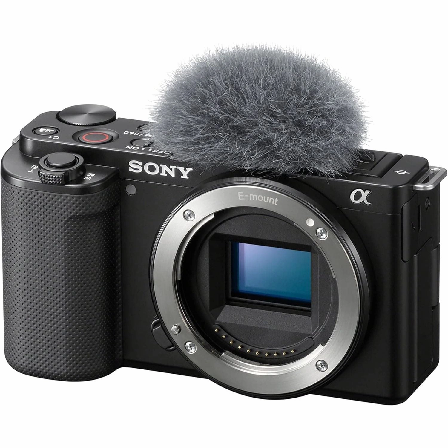 Sony Alpha ZV-E10 - APS-C Interchangeable Lens Mirrorless Vlog Camera - Black
