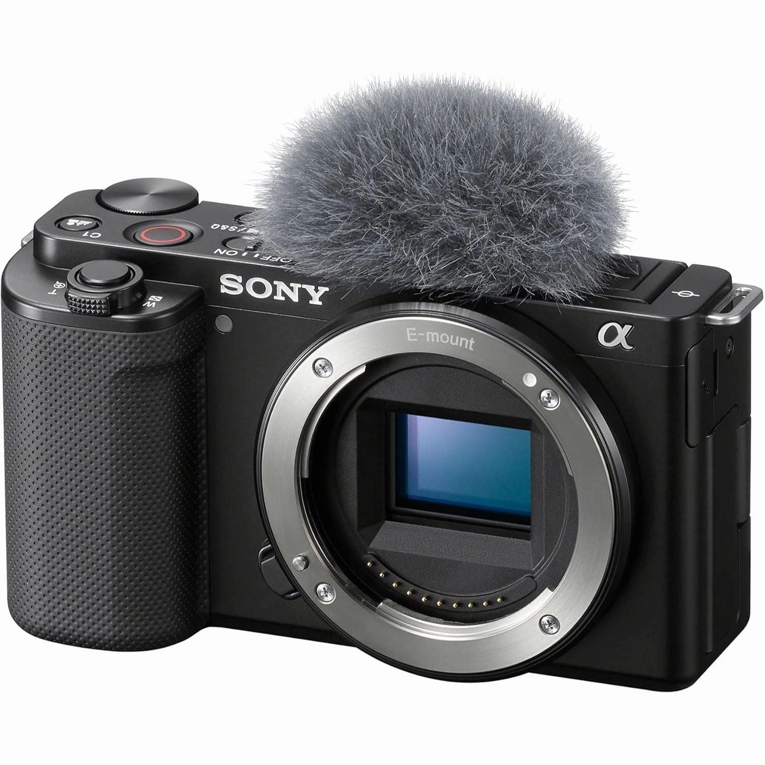 Sony Alpha ZV-E10 - APS-C Interchangeable Lens Mirrorless Vlog Camera - Black