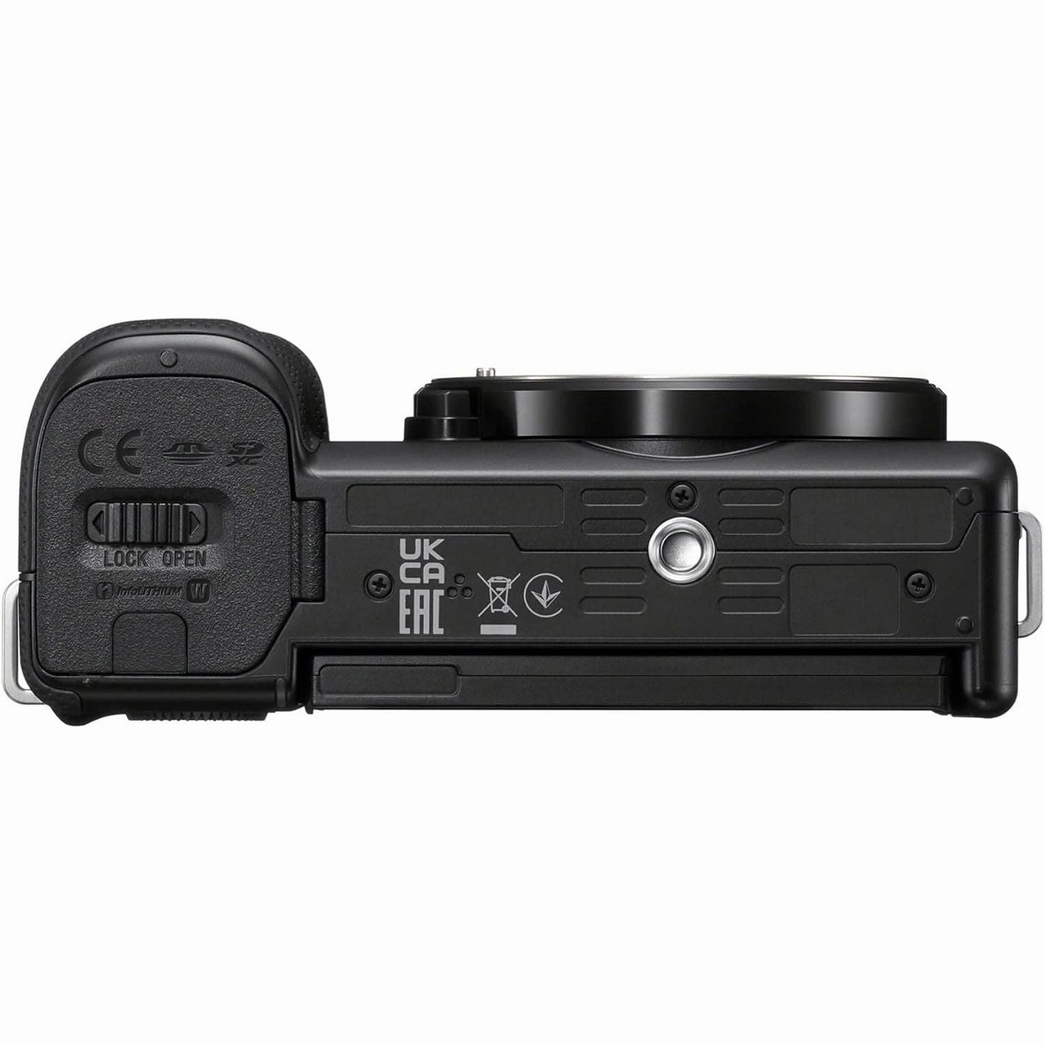 Sony Alpha ZV-E10 - APS-C Interchangeable Lens Mirrorless Vlog Camera - Black