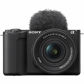 Sony Alpha ZV-E10 II K, APS-C Mirrorless Camera with 16-50mm f/3.5-5.6 Power Zoom Lens digital cameras, buy mirrorless camera, compact cameras sale