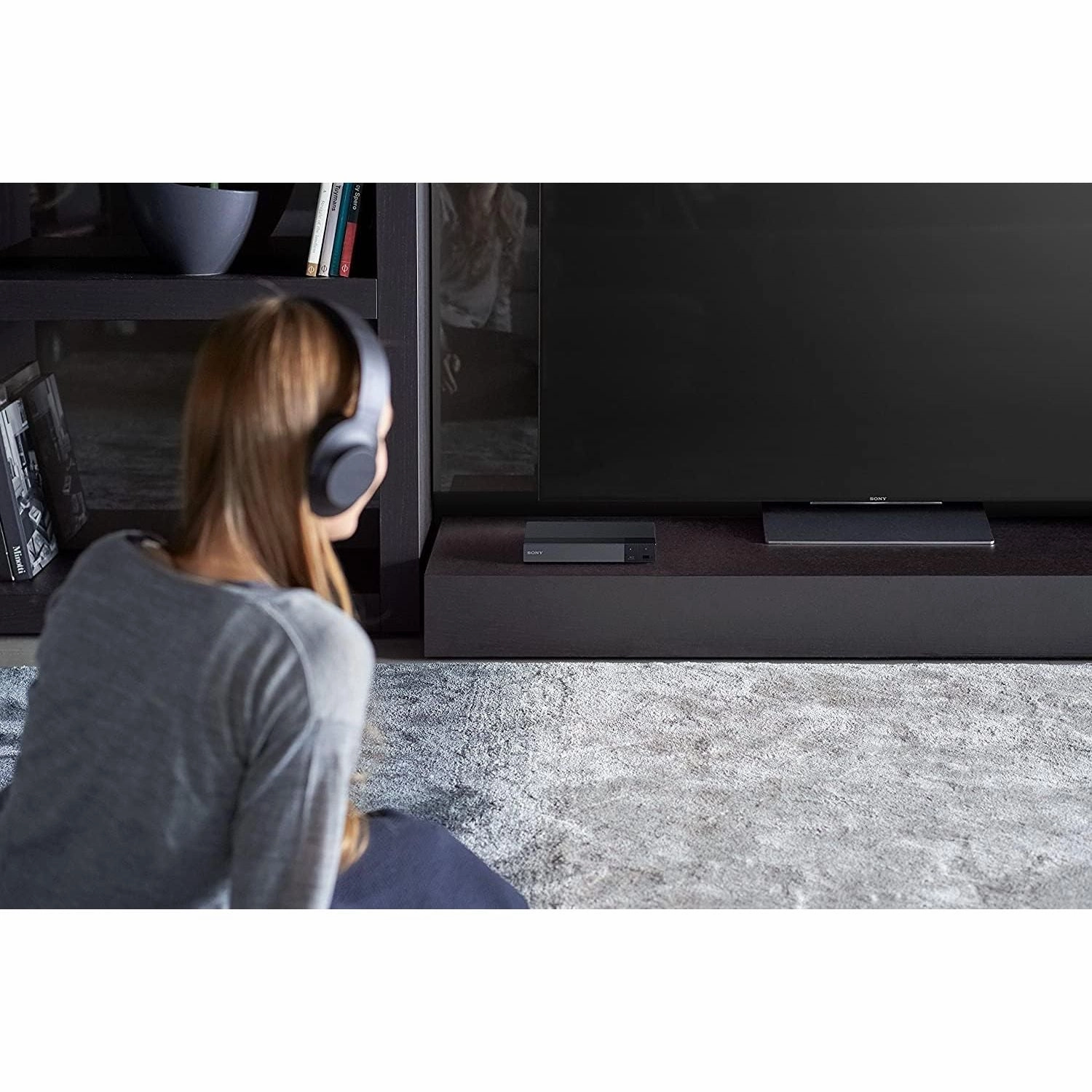 Sony BDP-S6700 Blu-ray DVD Player, Wireless Multiroom, Super Wi-Fi, 3D, Screen Mirroring, 4K Upscaling, Black