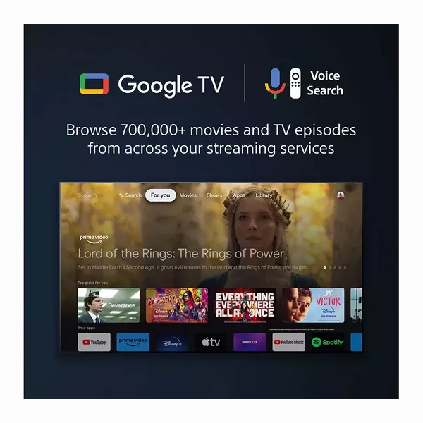 Sony Bravia 43" 4K Ultra HD HDR LED Smart TV KD-43X75WLPU with Google Assistant