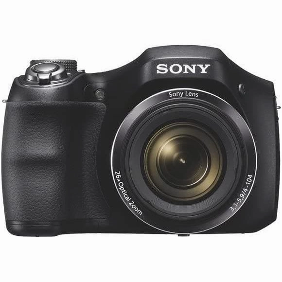 Sony Cyber-SHOT DSC-H200 20.4 MP,26 x Optical Zoom,3 -inch LCD - Black