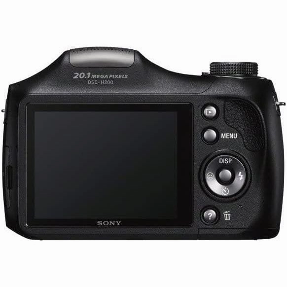 Sony Cyber-SHOT DSC-H200 20.4 MP,26 x Optical Zoom,3 -inch LCD - Black