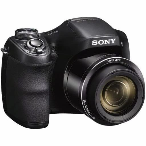 Sony Cyber-SHOT DSC-H200 20.4 MP,26 x Optical Zoom,3 -inch LCD - Black