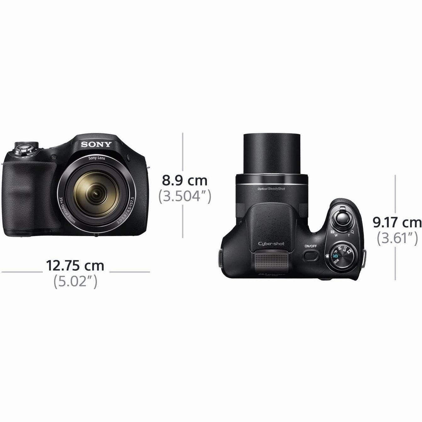 Sony Cyber-SHOT DSC-H300 ( 20.1 MP,35 x Optical Zoom,3 -inch LCD )