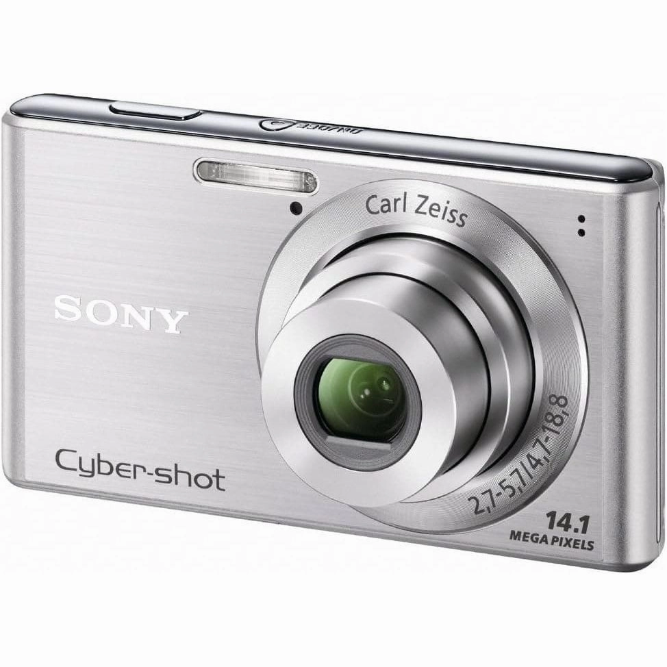 Sony Cyber-Shot DSC-W530 14.1MP Digital Camera, 4x Optical Zoom, 2.7" LCD - Silver