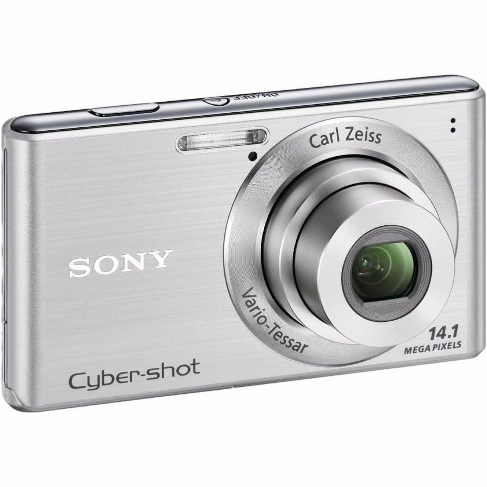 Sony Cyber-Shot DSC-W530 14.1MP Digital Camera, 4x Optical Zoom, 2.7" LCD - Silver