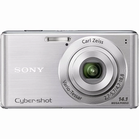 Sony Cyber-Shot DSC-W530 14.1MP Digital Camera, 4x Optical Zoom, 2.7" LCD - Silver digital cameras, buy mirrorless camera, compact cameras sale