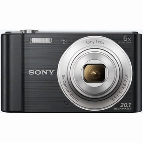 Sony Cyber-SHOT DSC-W810, Compact Camera with 6x Optical Zoom, 20.1 Mega Pixels - Black digital cameras, buy mirrorless camera, compact cameras sale