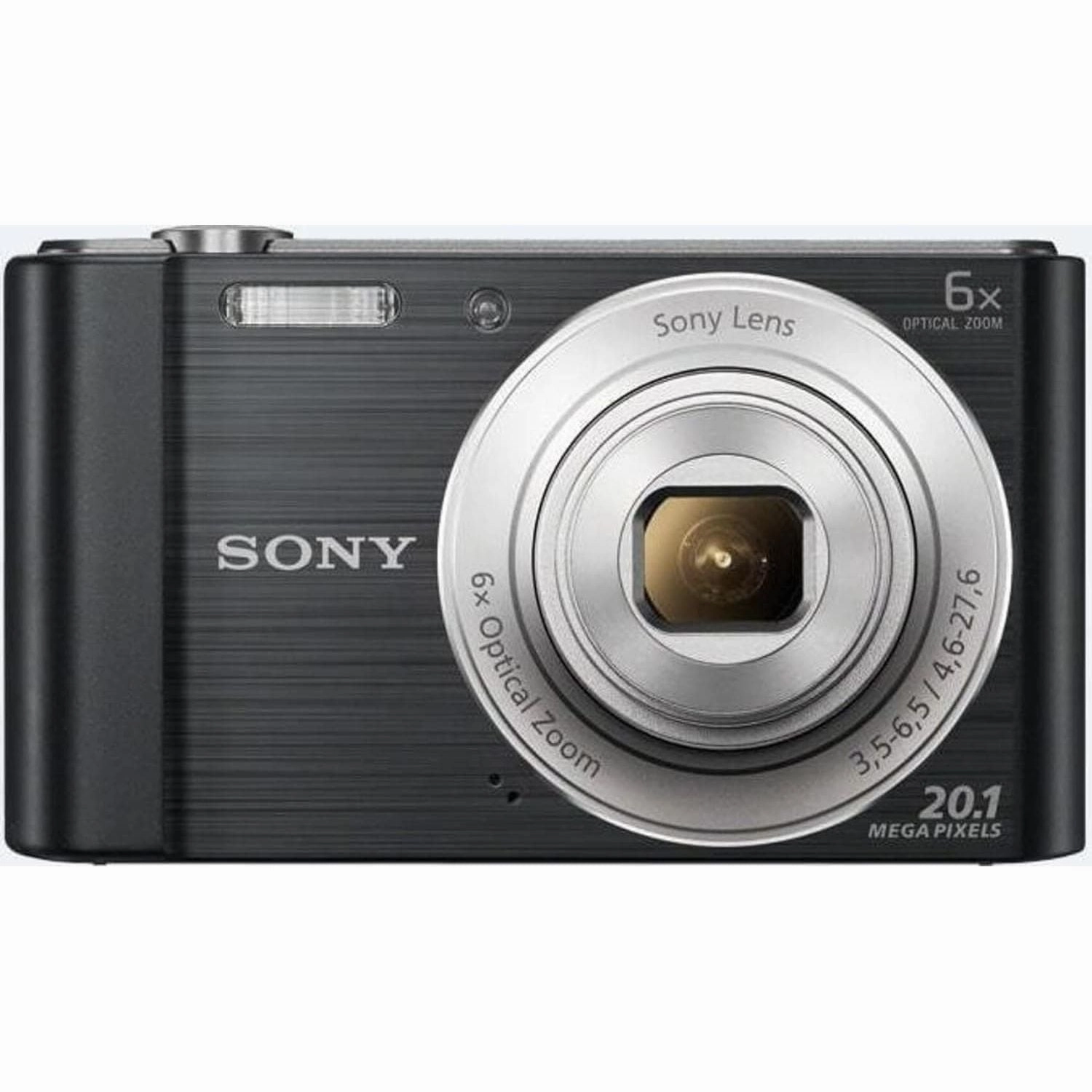 Sony Cyber-SHOT DSC-W810, Compact Camera with 6x Optical Zoom, 20.1 Mega Pixels - Black digital cameras, buy mirrorless camera, compact cameras sale