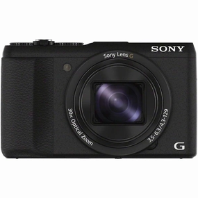 Sony DSCHX60 Digital Compact Travel Camera, 20.4MP, 30x Optical Zoom, Wi-Fi, NFC - Black digital cameras, buy mirrorless camera, compact cameras sale
