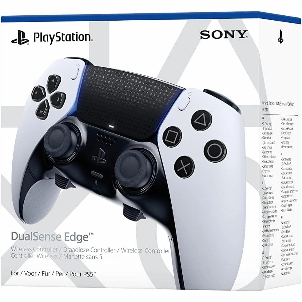 Sony Dual Sense Edge PS5 Wireless Controller - White