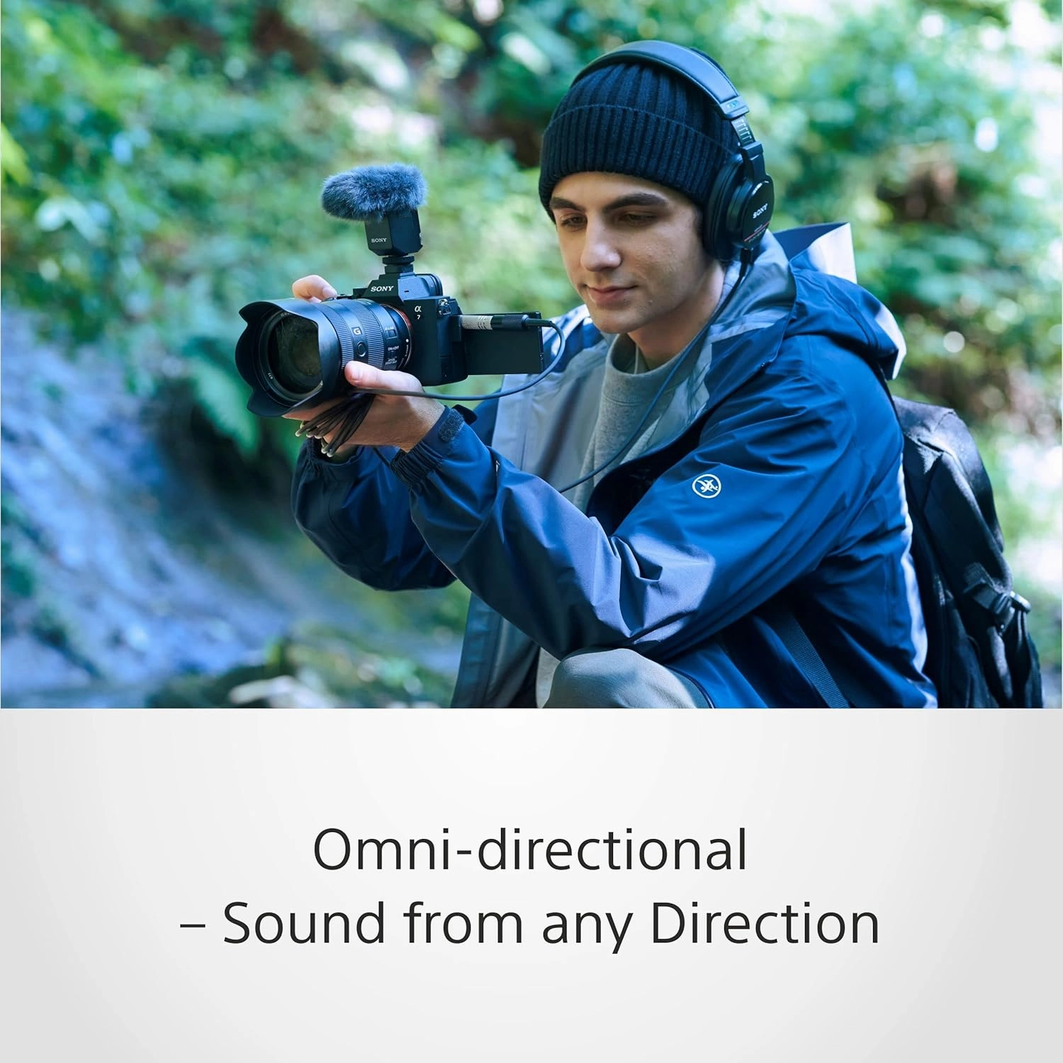 Sony ECM-B10 Compact Shotgun Microphone ?C Wireless & Battery-Free