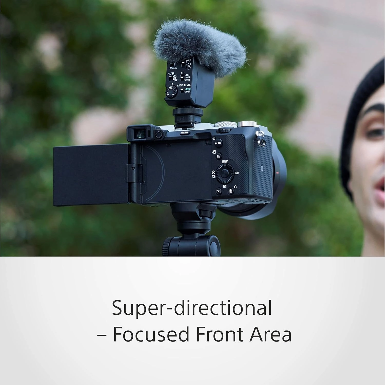 Sony ECM-B10 Compact Shotgun Microphone ?C Wireless & Battery-Free