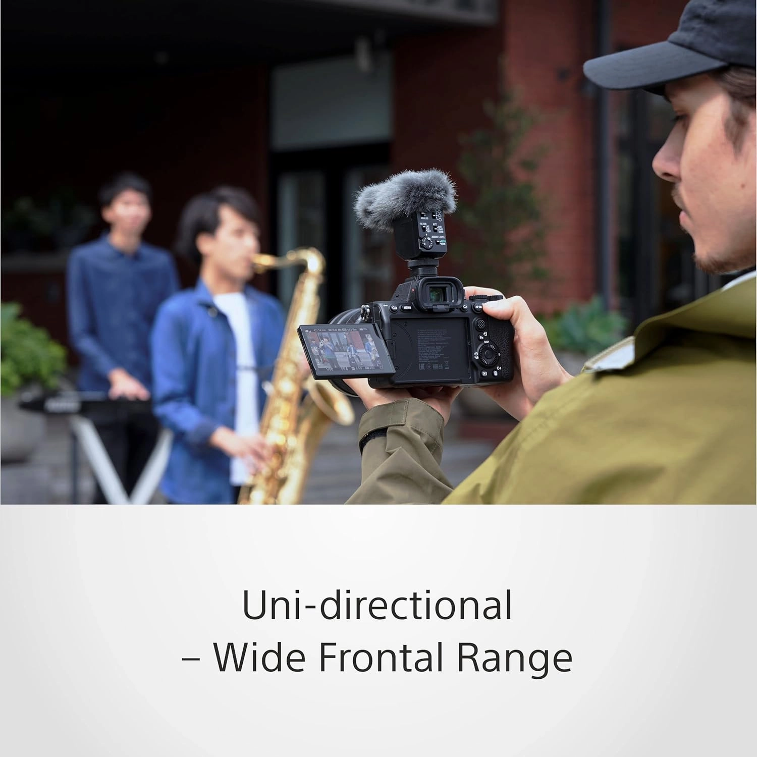 Sony ECM-B10 Compact Shotgun Microphone ?C Wireless & Battery-Free