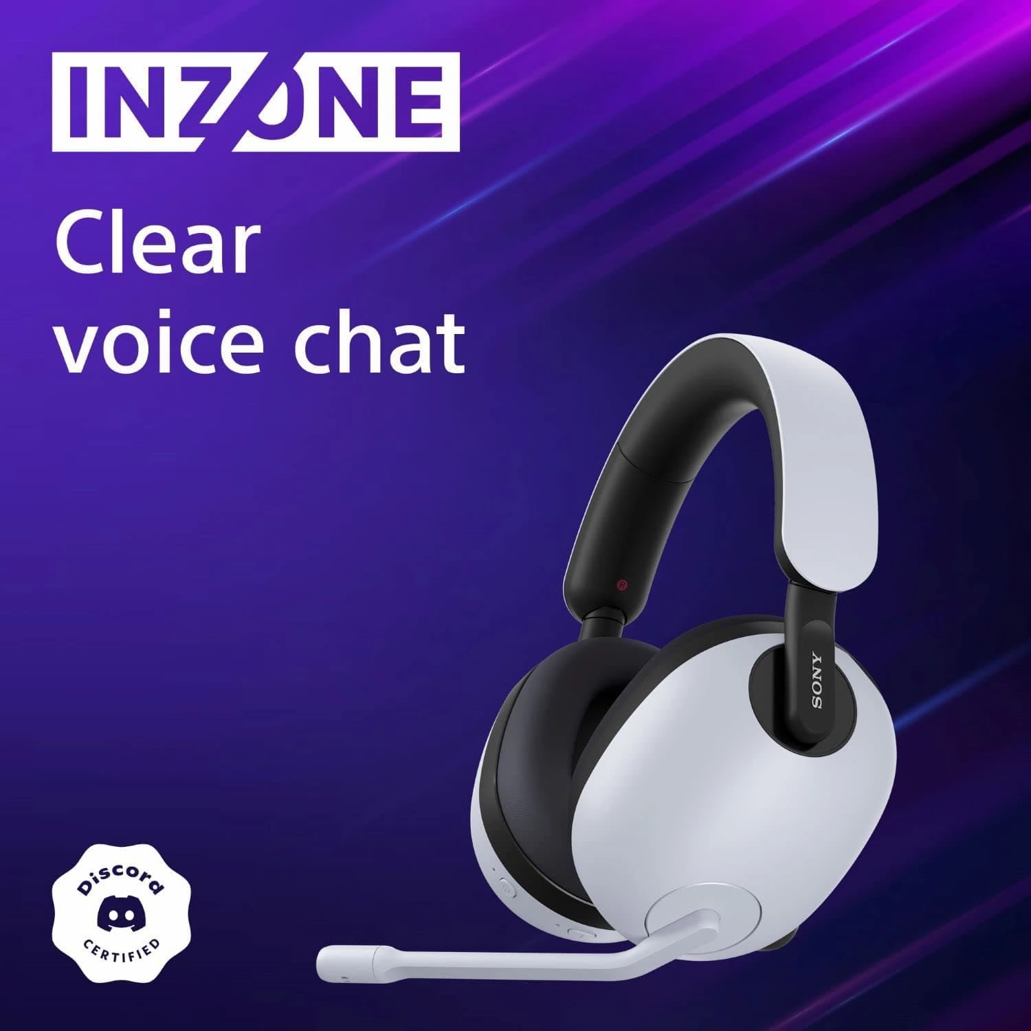 Sony INZONE H7 Wireless Gaming Headset - 360 Spatial Sound for Gaming