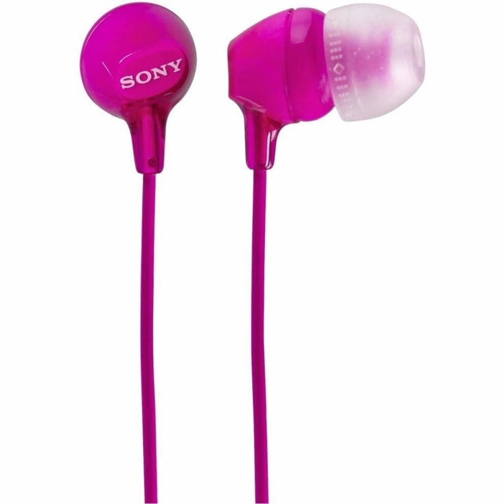 Sony MDR-EX15LP In-Ear Headphones - Pink
