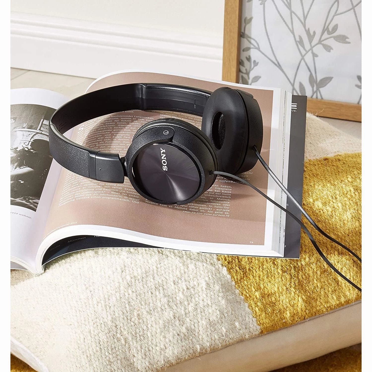 Sony MDR-ZX310 Foldable Headphones - Metallic Black