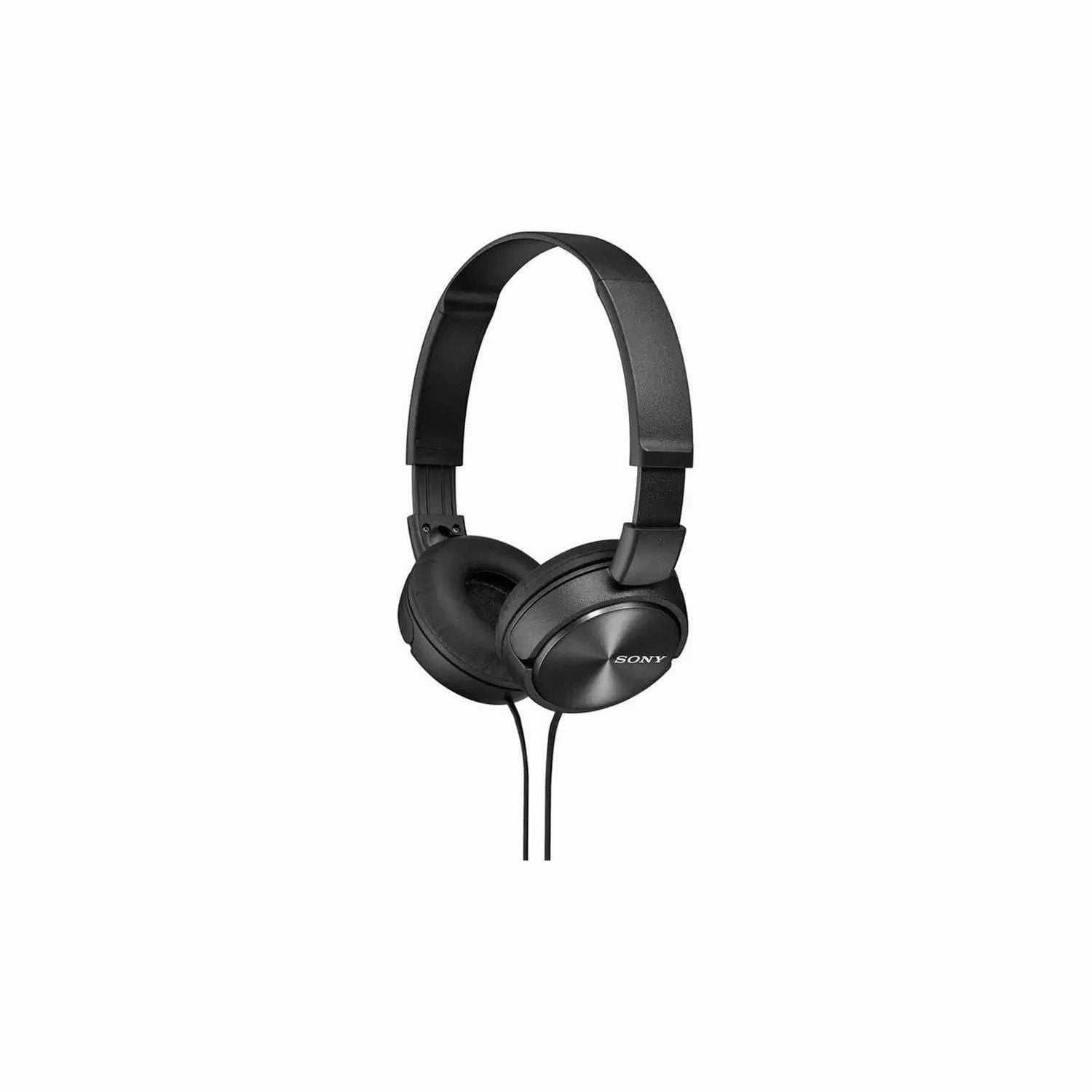 Sony MDR-ZX310 Foldable Headphones - Metallic Black