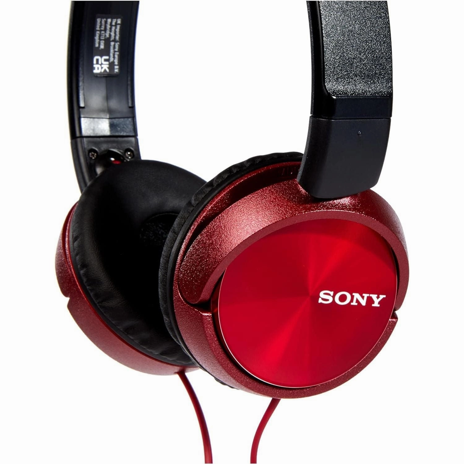 Sony MDR-ZX310 Foldable Headphones - Metallic Red