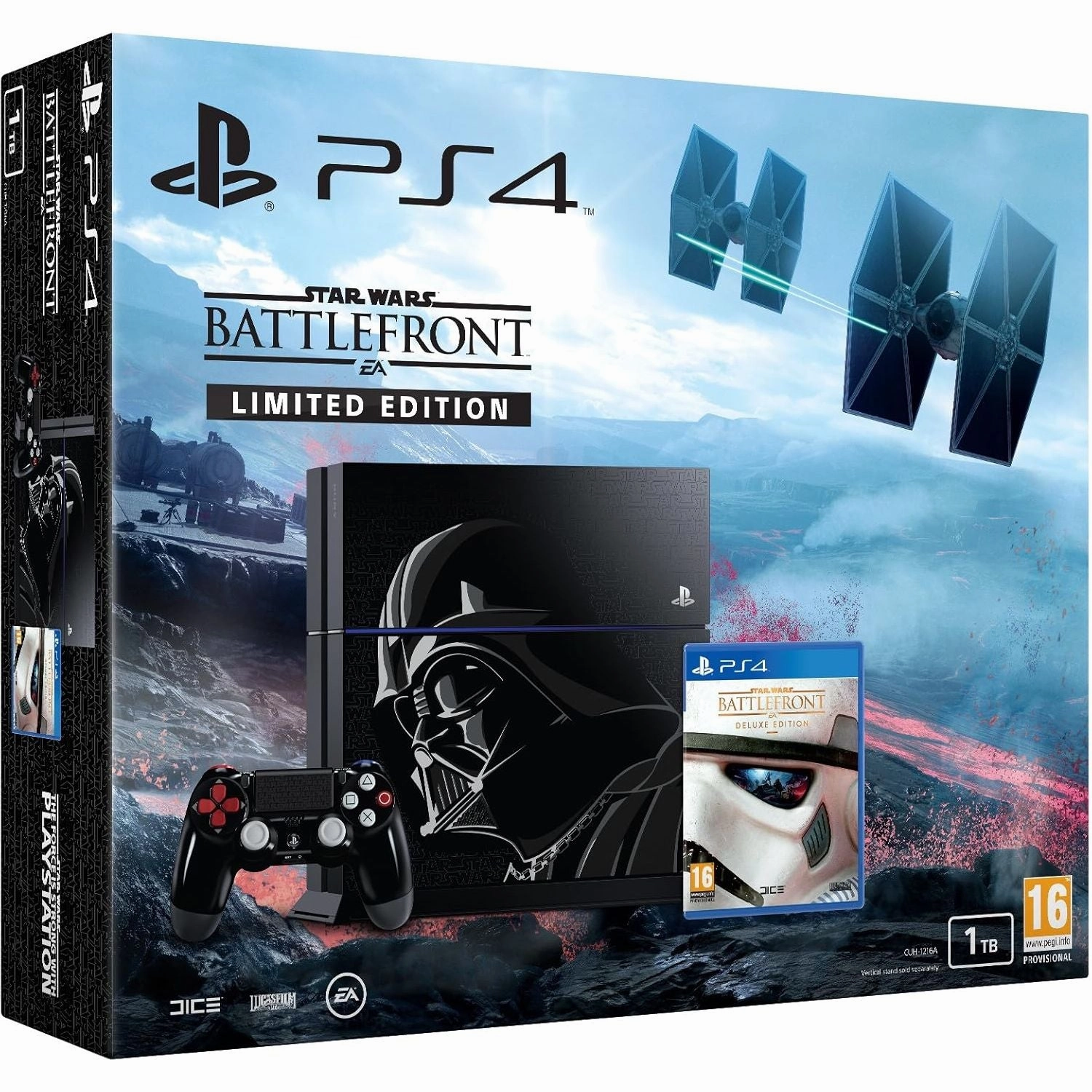 Sony PlayStation 4 Console, 1TB Star Wars Edition