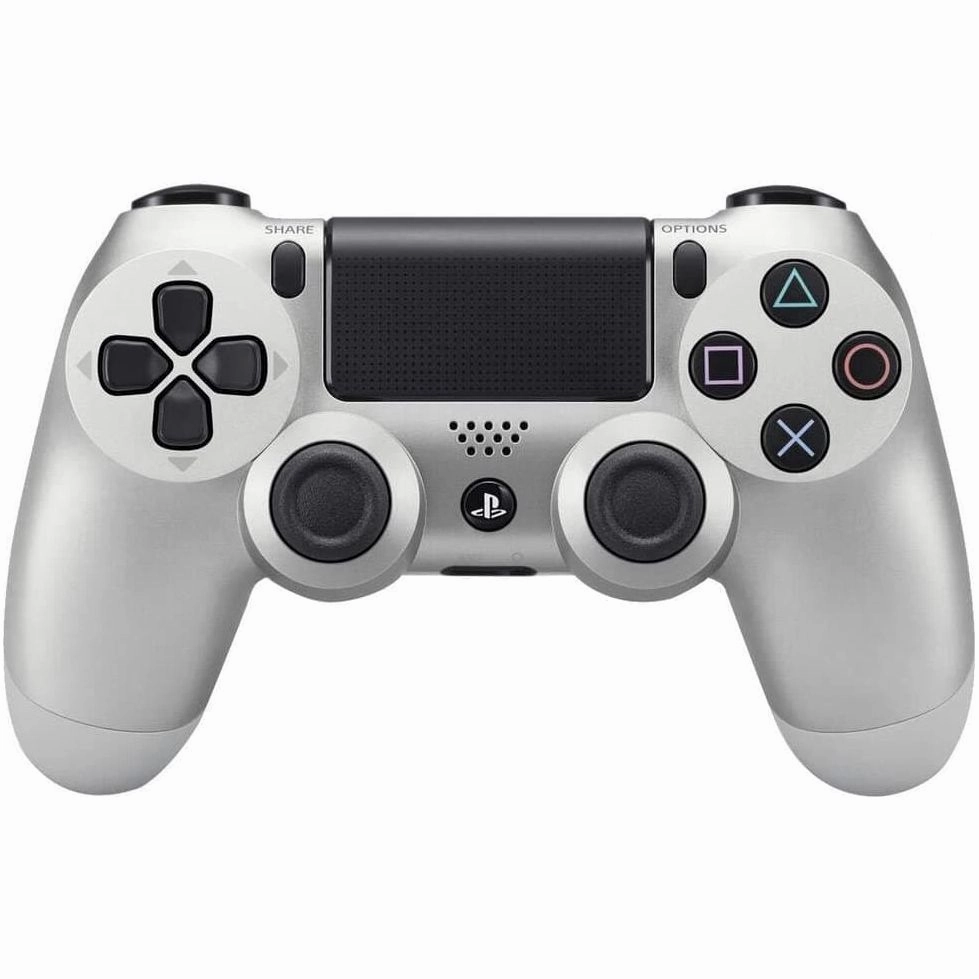 Sony Playstation 4 DualShock 4 Wireless Controller - Silver (PS4) wireless headphones,bluetooth headphones,noise cancelling headphones,wireless earbuds