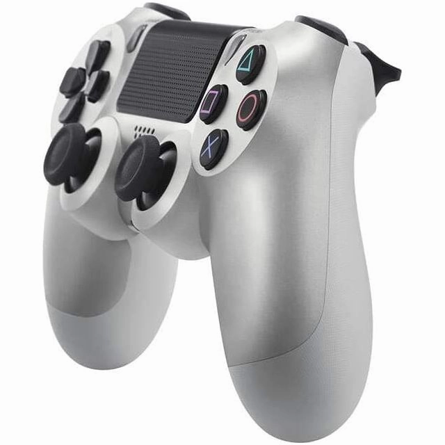 Sony Playstation 4 DualShock 4 Wireless Controller - Silver (PS4)