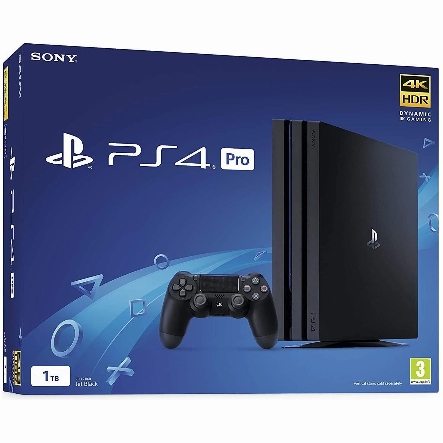 Sony PlayStation 4 Pro Console 1TB (PS4) - Black
