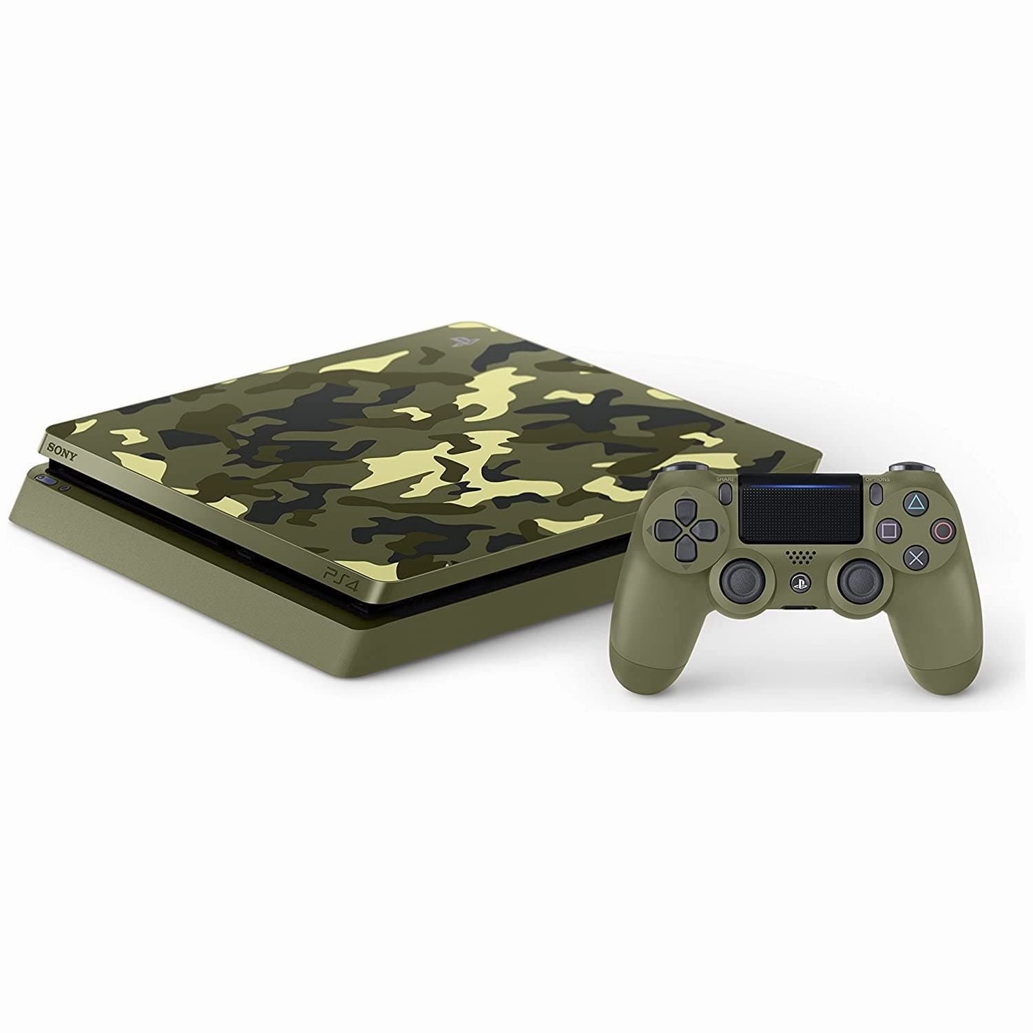 Sony PlayStation 4 Slim 1TB Limited Edition Console - Green camouflage