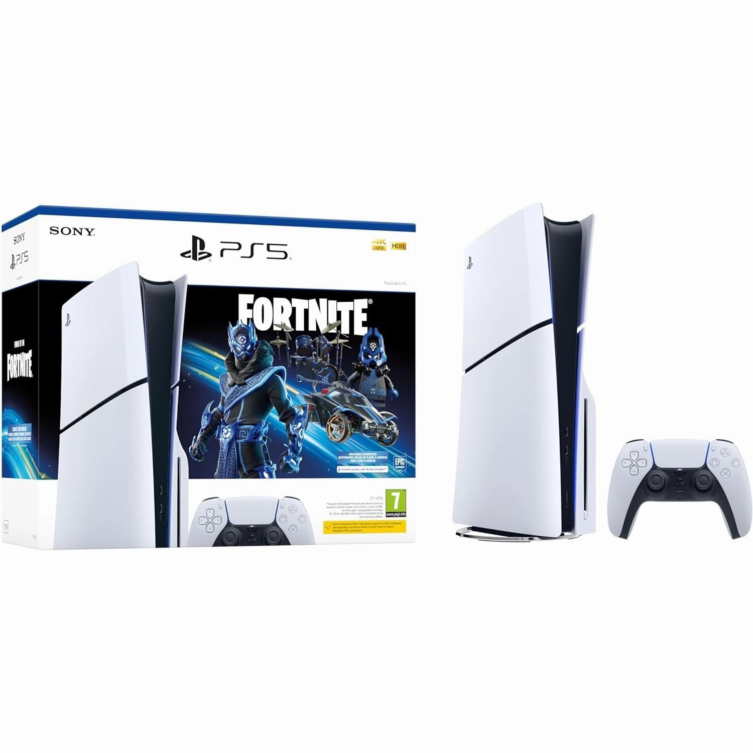 Sony PlayStation 5 Disc Console with Fortnite Bundle