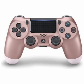Sony Playstation DualShock 4 Wireless Controller (PS4) - Rose Gold nintendo switch,game console accessories,wireless controllers,gaming system