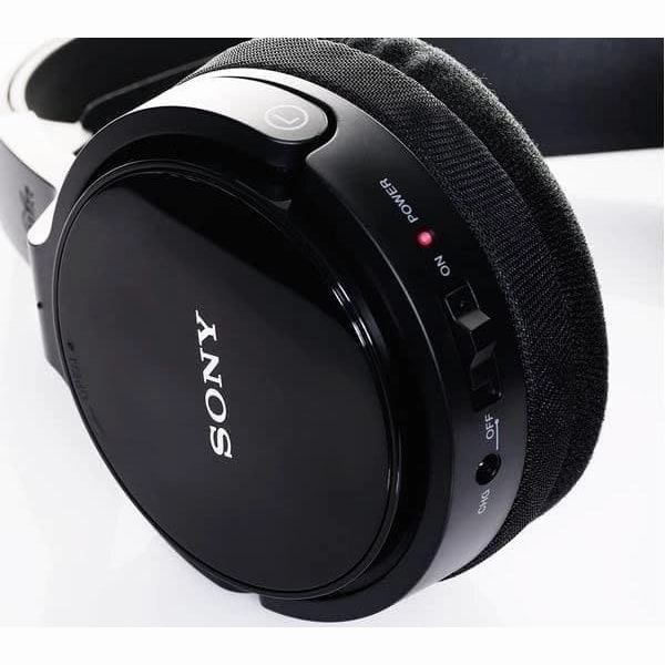 Sony RF811 Wireless On-Ear Headphones for TV, 100m Range, Black