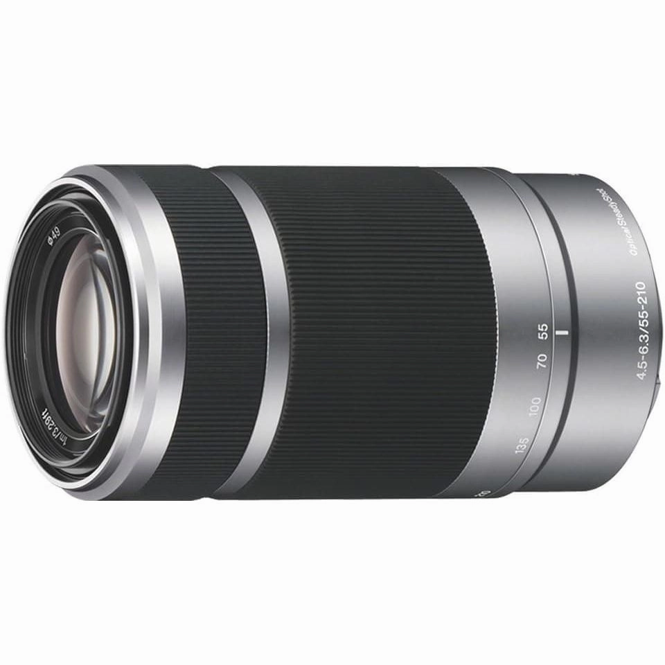 Sony SEL55210 E Mount APS-C 55-210 mm F4.5-6.3 Telephoto Zoom Lens - Silver camera accessories, dslr camera accessories, best camera tripod