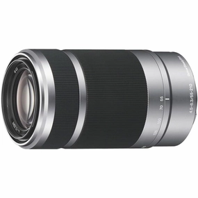 Sony SEL55210 E Mount APS-C 55-210 mm F4.5-6.3 Telephoto Zoom Lens - Silver digital cameras, buy mirrorless camera, compact cameras sale