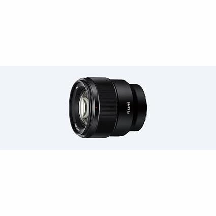 Sony SEL-85F18 85mm F1.8 Lens ?C Full-Frame E-Mount Portrait Lens for A7, ZV-E10, A6000, NEX Series - Black