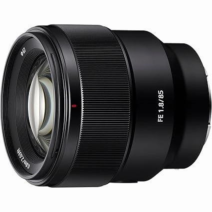 Sony SEL-85F18 85mm F1.8 Lens ?C Full-Frame E-Mount Portrait Lens for A7, ZV-E10, A6000, NEX Series - Black camera accessories, dslr camera accessories, best camera tripod
