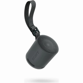 Sony SRS-XB100 Wireless Bluetooth, Portable, Lightweight, Compact, Outdoor, Travel Speaker- Black earbuds and headphones, true wireless earbuds, noise cancelling earbuds